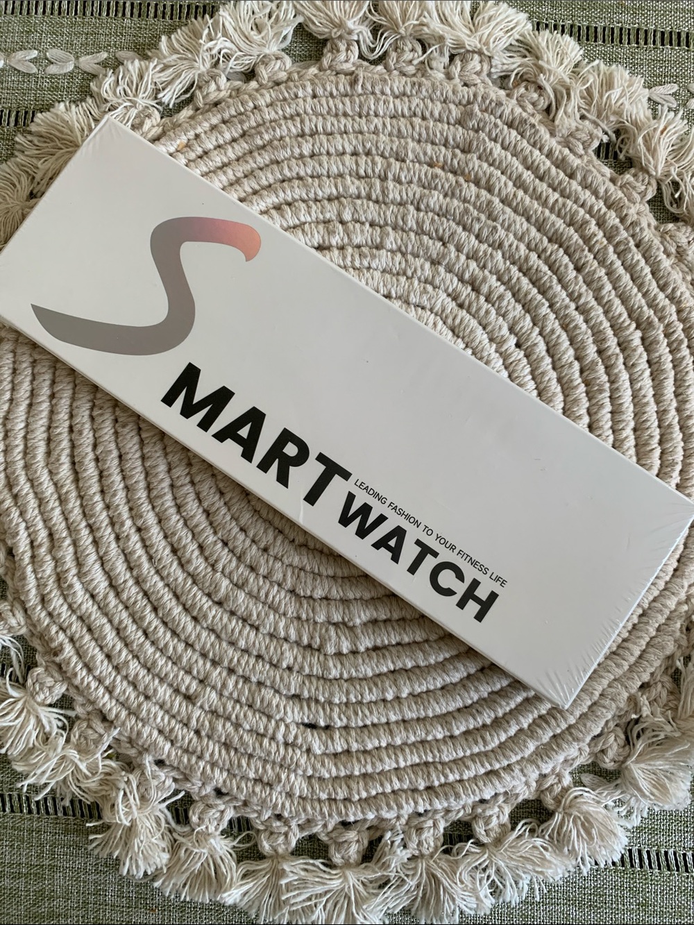 Unbranded White Smart Watch Box - Sleek White Packaging